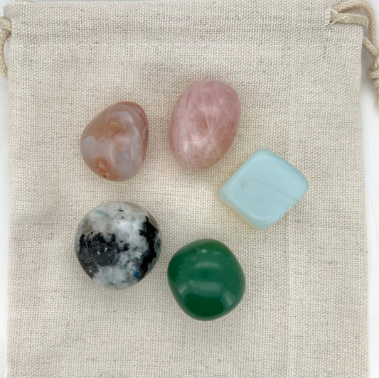 Love & New Beginnings Crystal Set