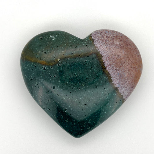Heart-Shaped Ocean Jasper (6-7cm)